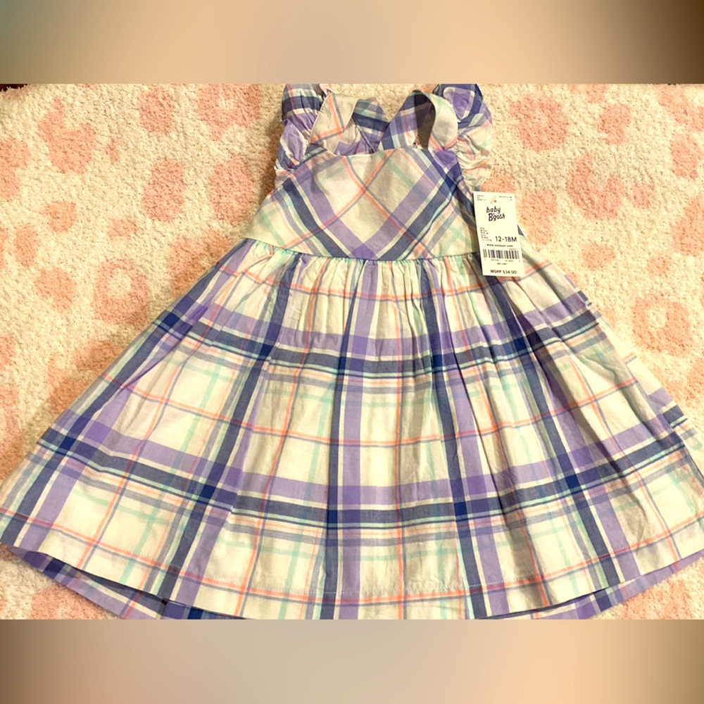 Adorable oshkosh b’gosh dress. Brand new with tags